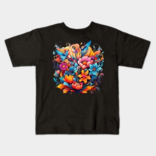 A Whimsical Garden Kids T-Shirt